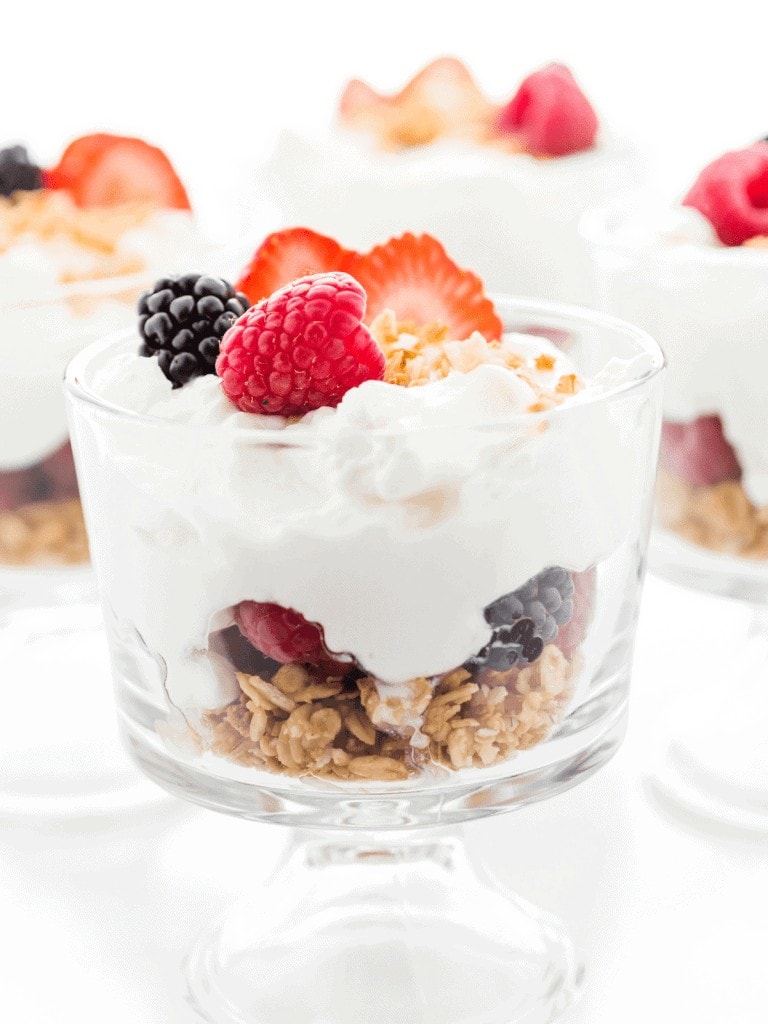 Easy No-Bake Cheesecake Parfaits - Just a Taste