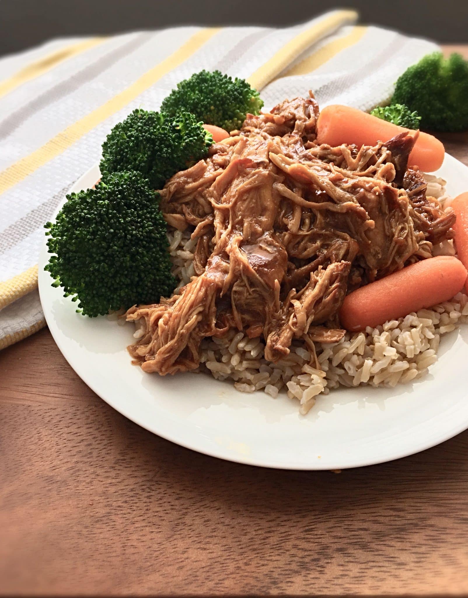 Honey Crockpot Asian Chicken