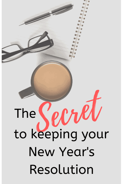 how to keep your new year's resolution