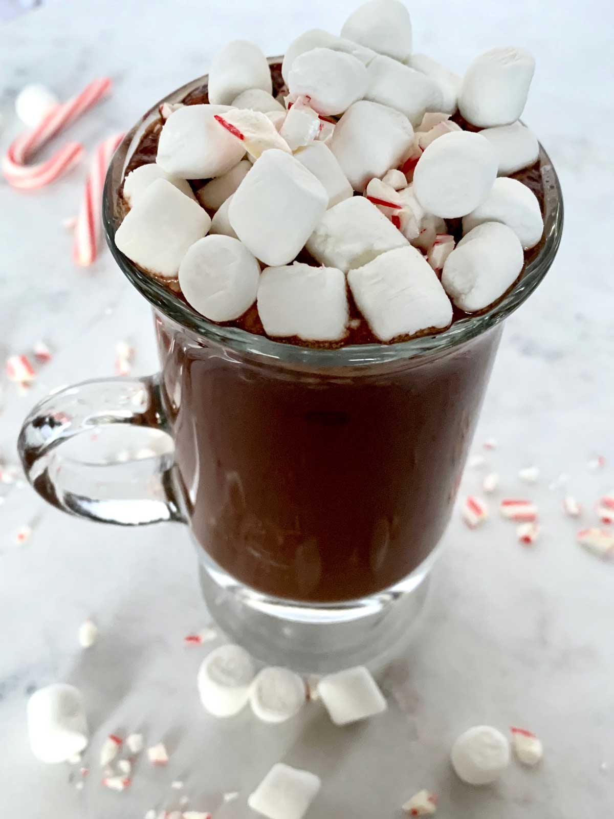 skinny peppermint mocha latte