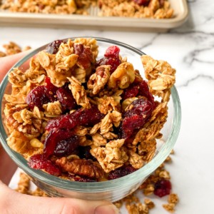 best healthy homemade granola