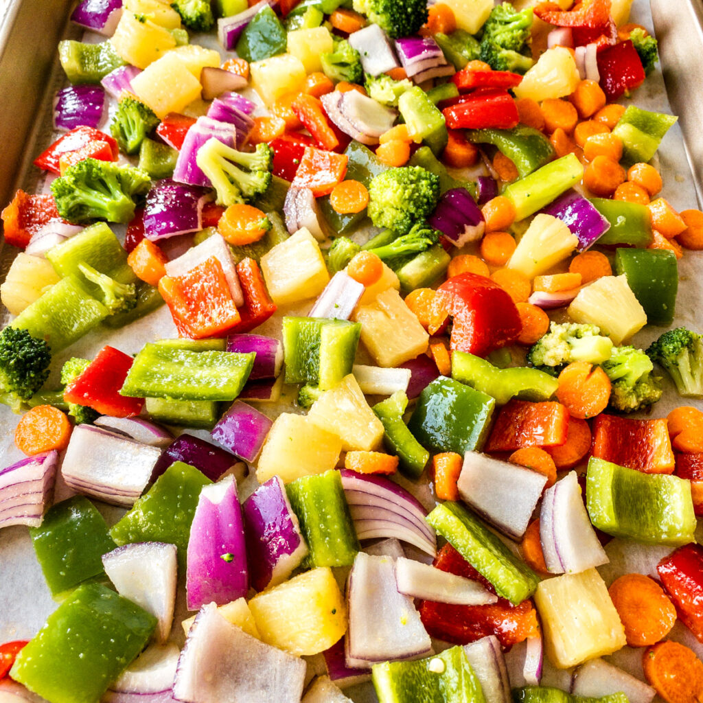 Hawaiian Roasted Vegetables - Pinch of Wellness