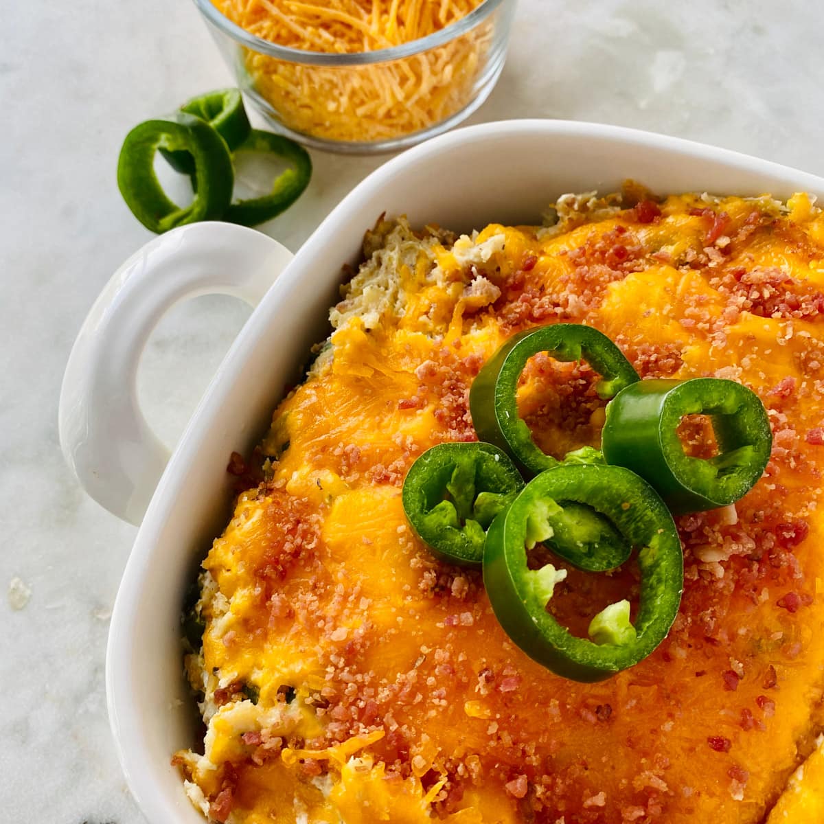 Low-Carb Cheesy Leftover Turkey (or Chicken) Jalapeno Popper