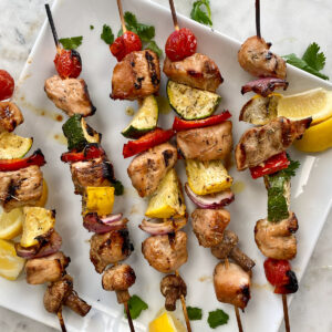 Grilled Chicken Kabobs