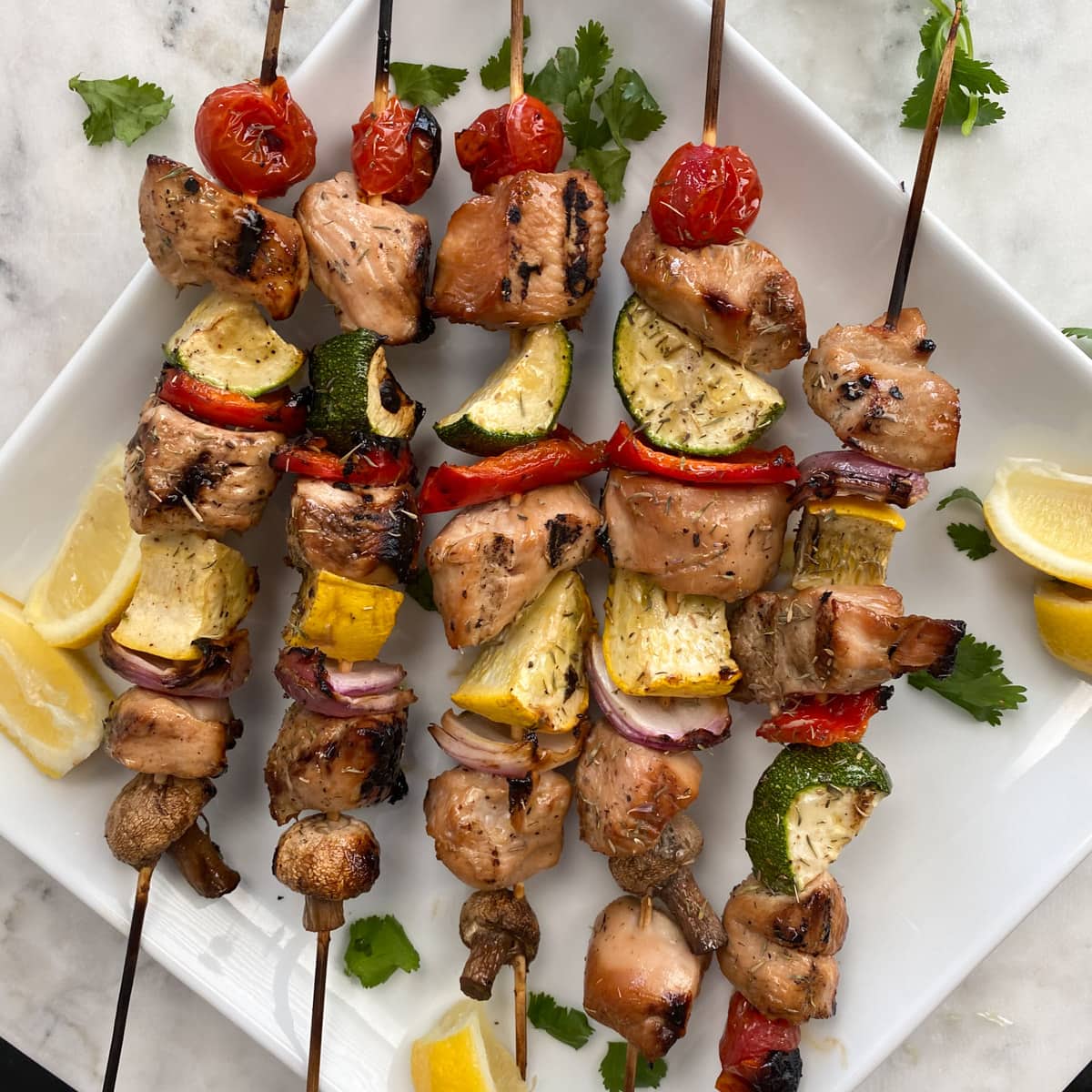 Grilled Chicken Kabobs