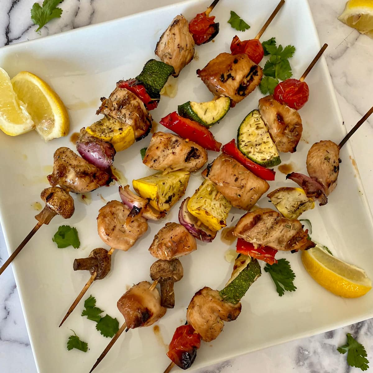 Grilled Chicken Kabobs