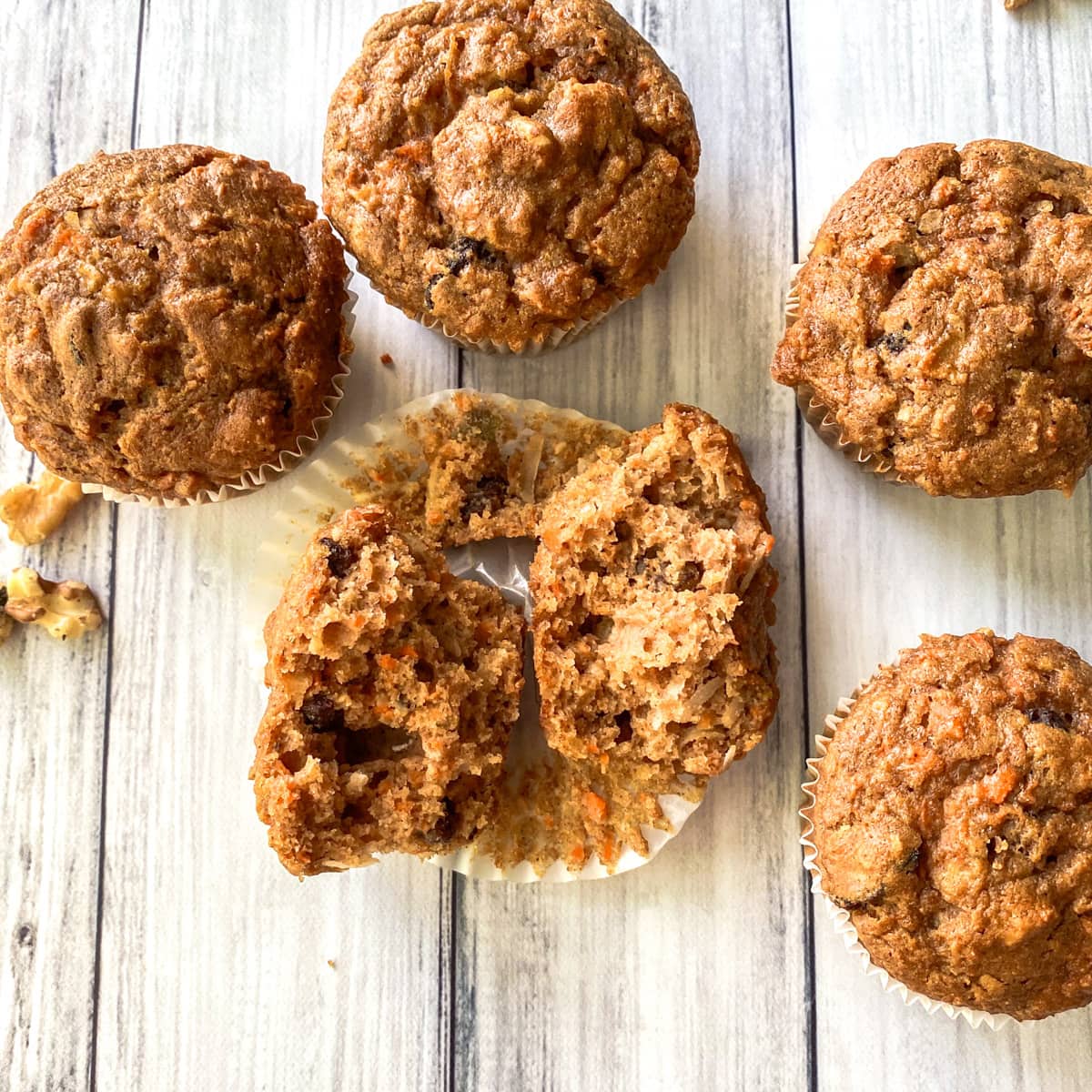 Gluten Free Morning Glory Muffins