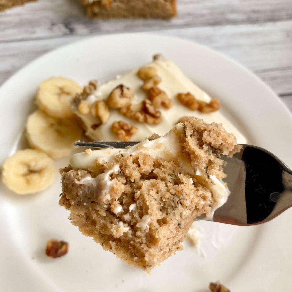 The best Gluten Free Banana Cake