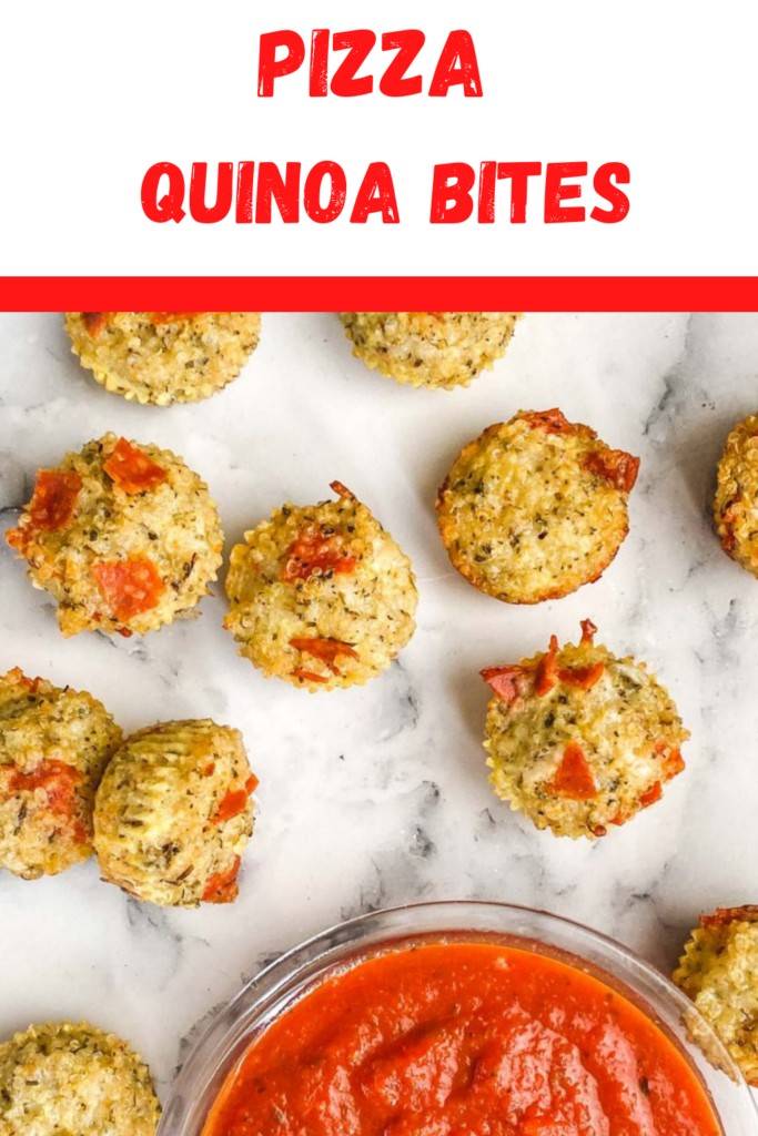 quinoa pizza bites