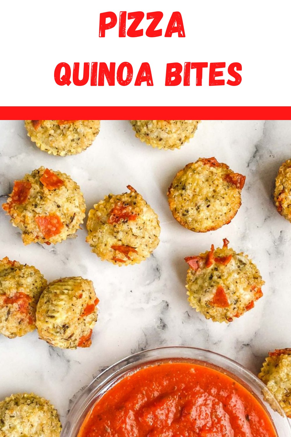 Pizza Quinoa Bites Pinch of Wellness