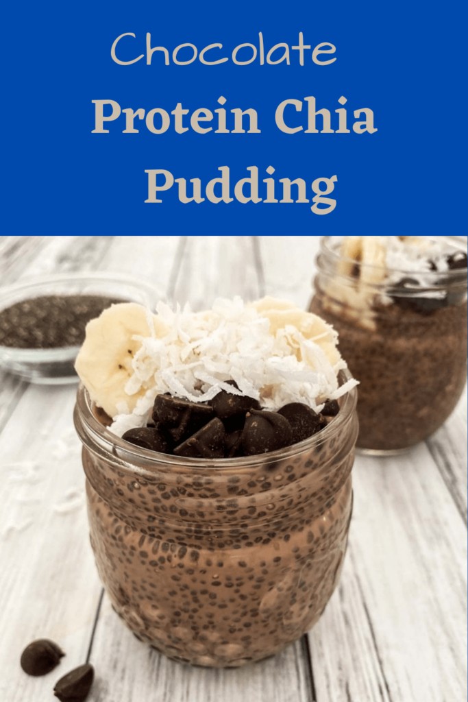 chocolate chia protein puddin