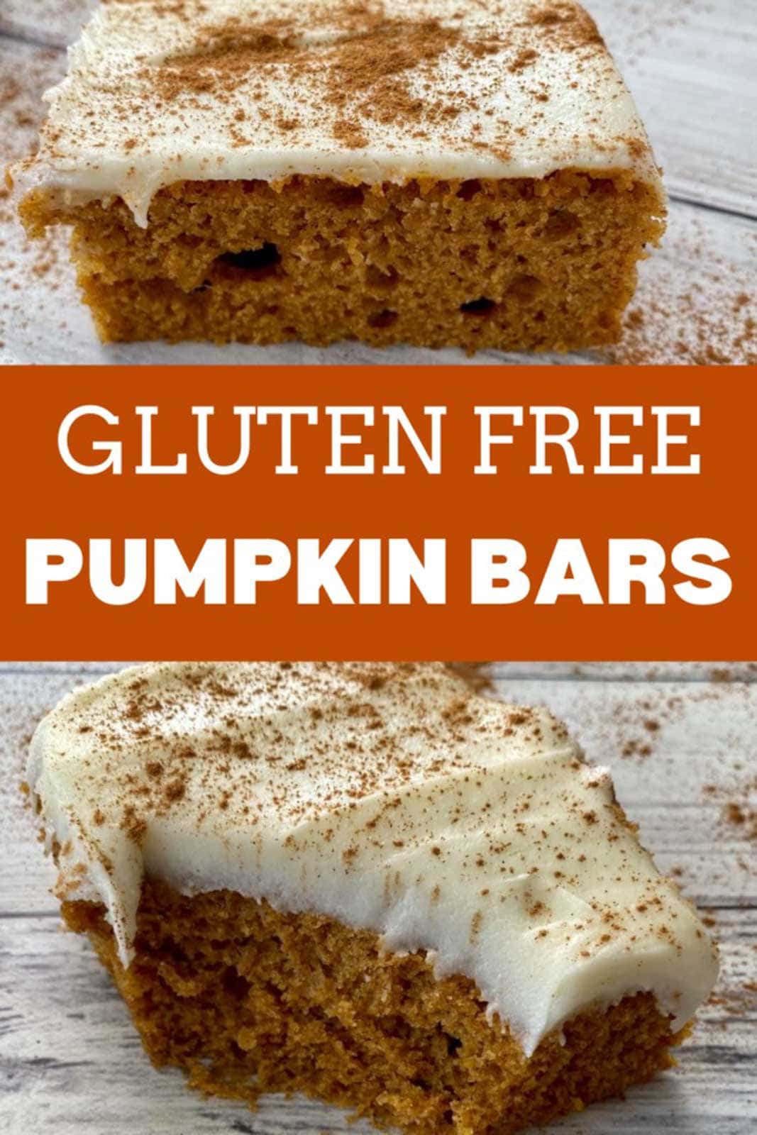 Gluten Free Pumpkin Bars - Pinch Of Wellness