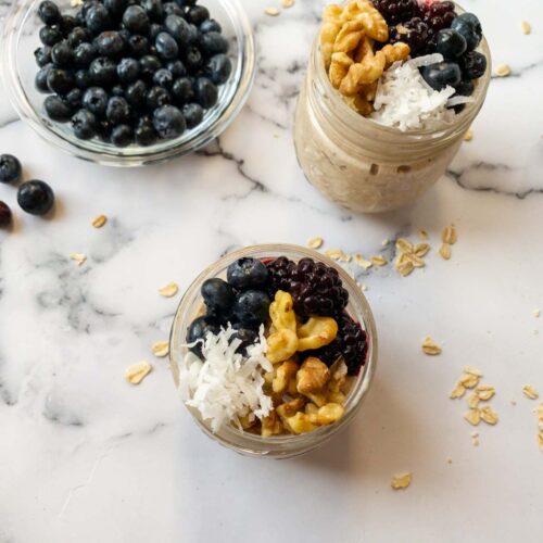 Protein Overnight Oats Pinch of Wellness