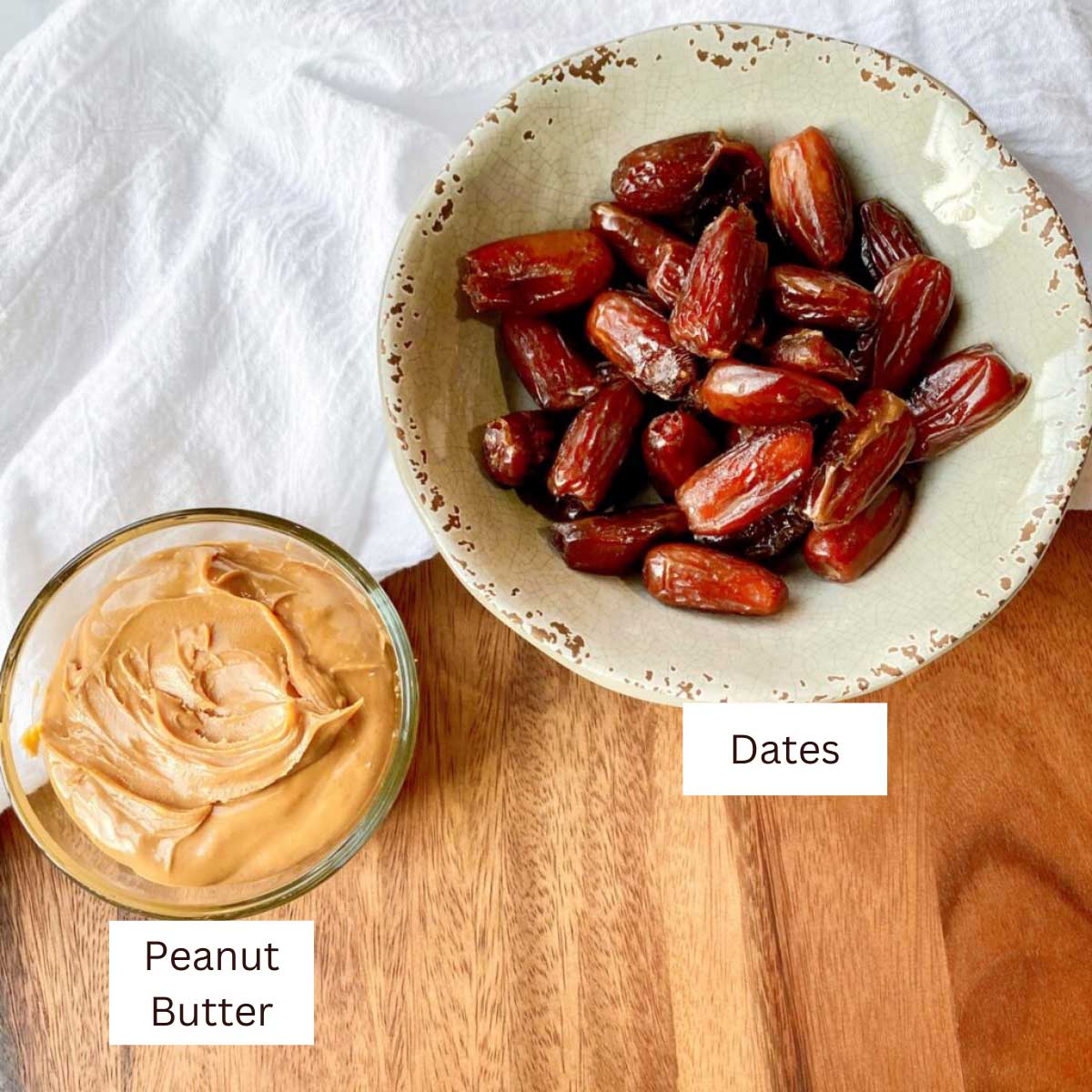 dates with peanut butter ingredients