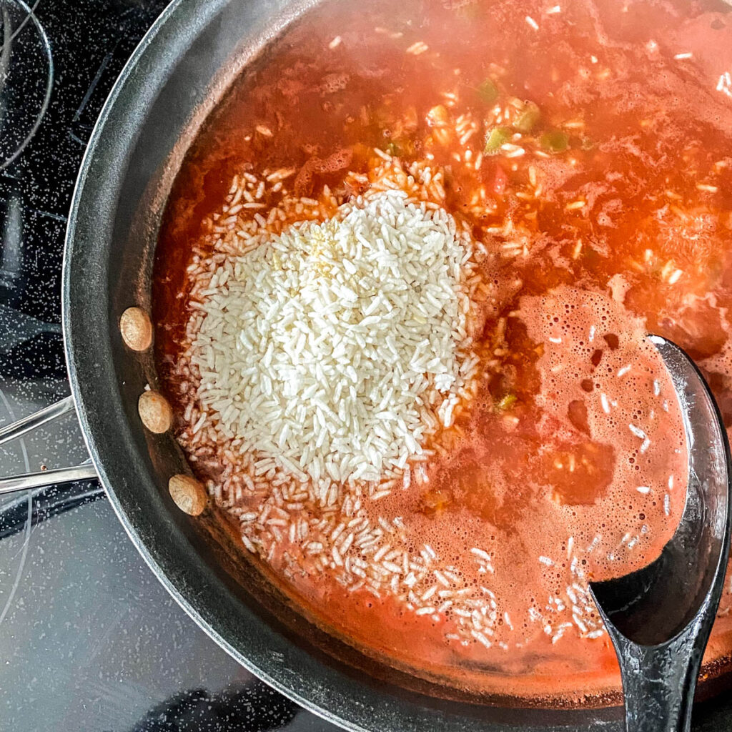 Chicken Burrito Skillet - How to