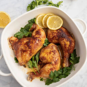 Oven Baked Chicken Quarters