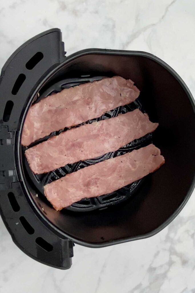 how to make air fryer turkey bacon