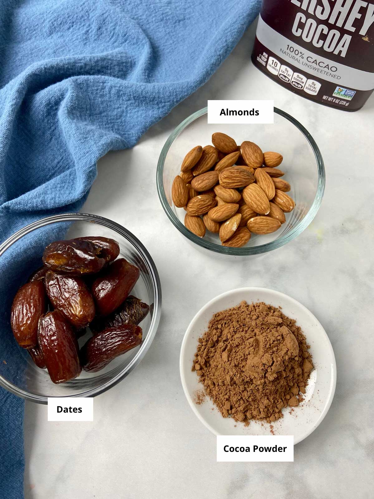 chocolate bliss balls ingredients