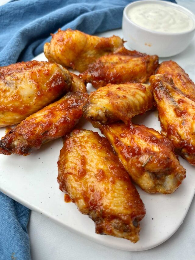 Honey Chipotle Wings Pinch of Wellness