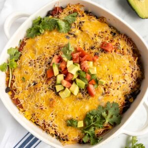 chicken taco bake