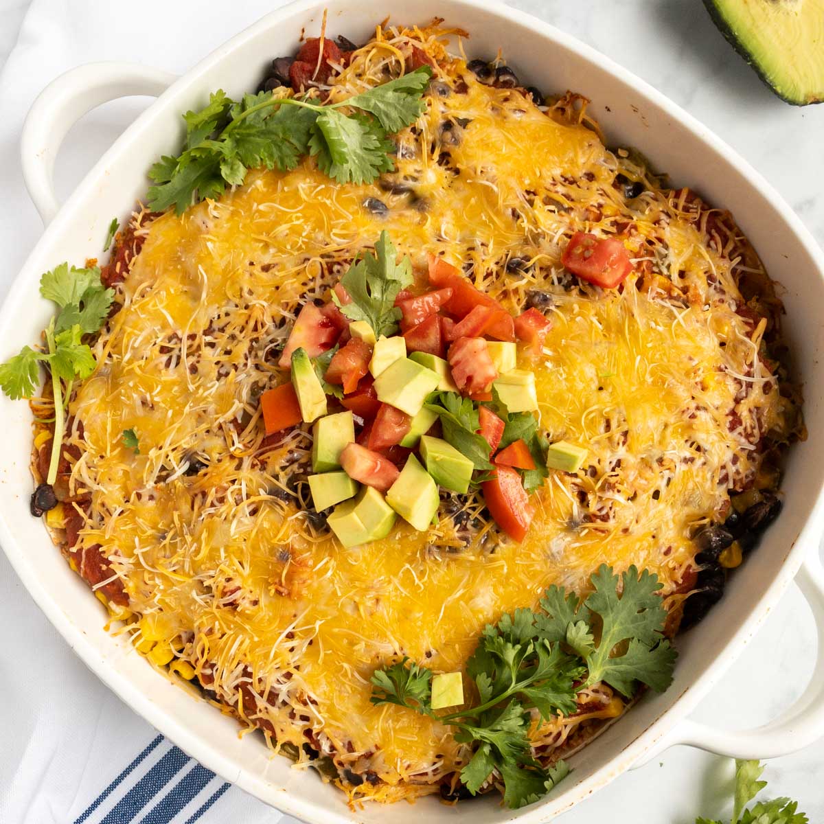 Chicken Taco Bake - Pinch of Wellness