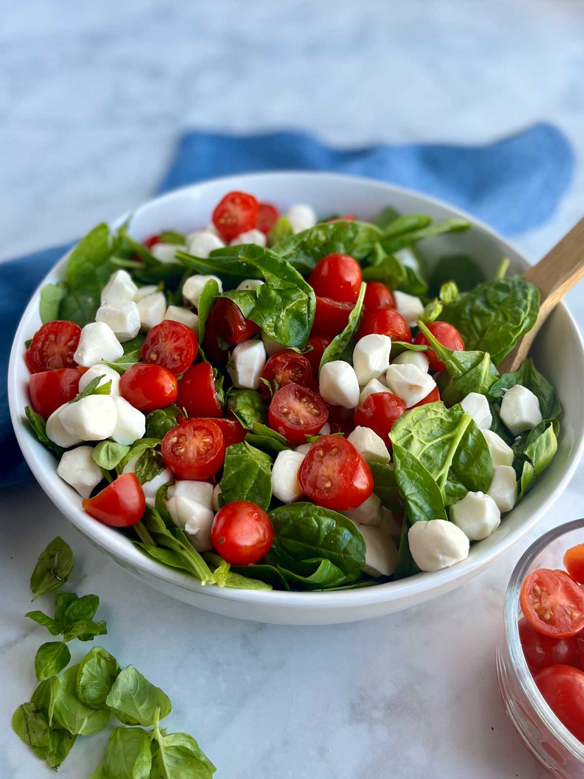 spinach-caprese-salad