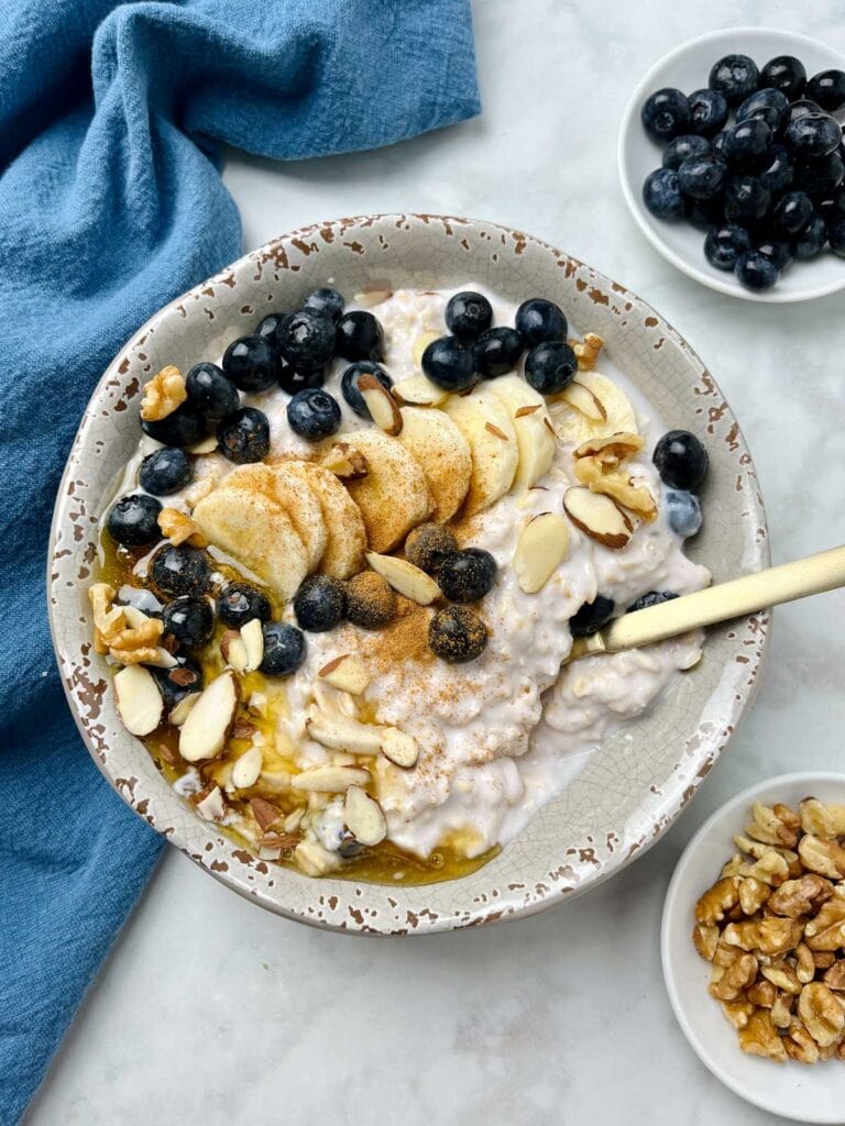 Kefir Overnight Oats Pinch of Wellness