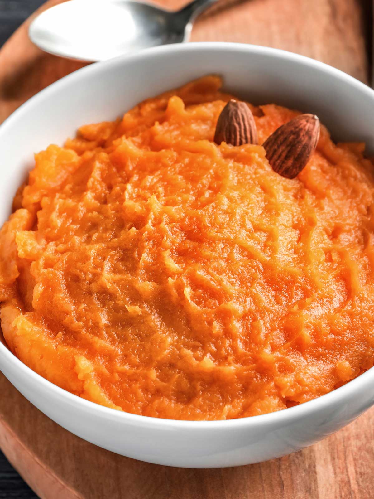 mashed-sweet-potato as an applesauce sub