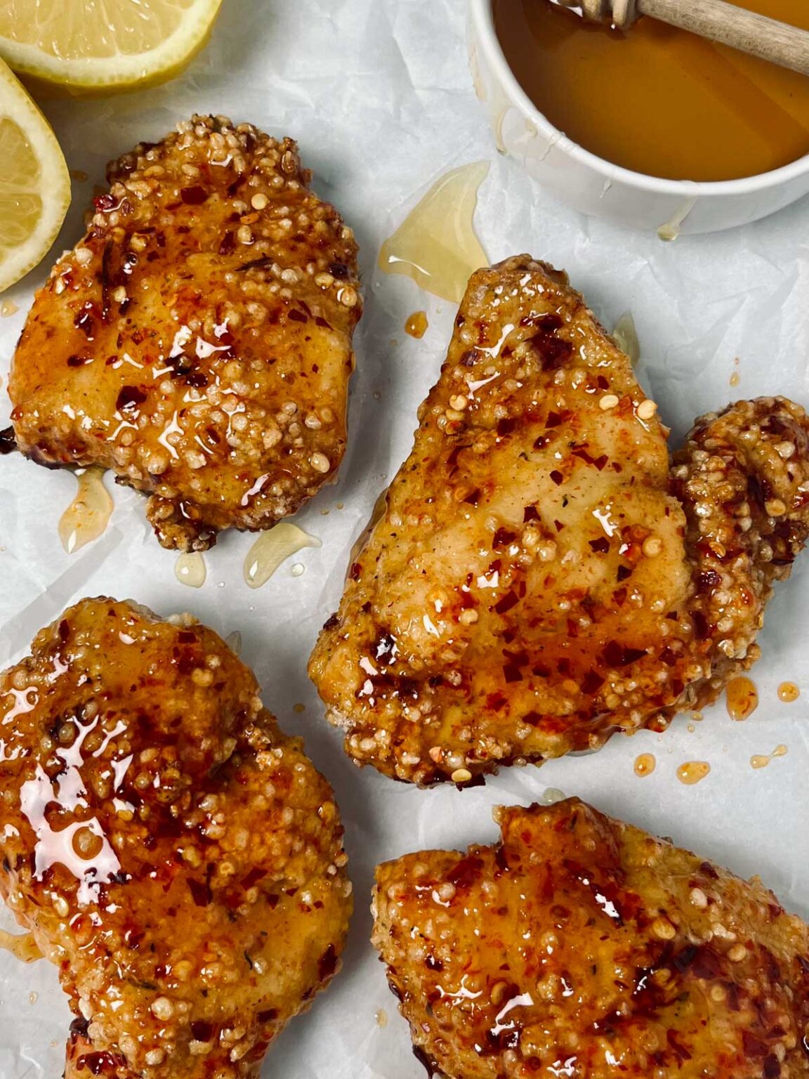 Easy Hot Honey Chicken - Pinch of Wellness