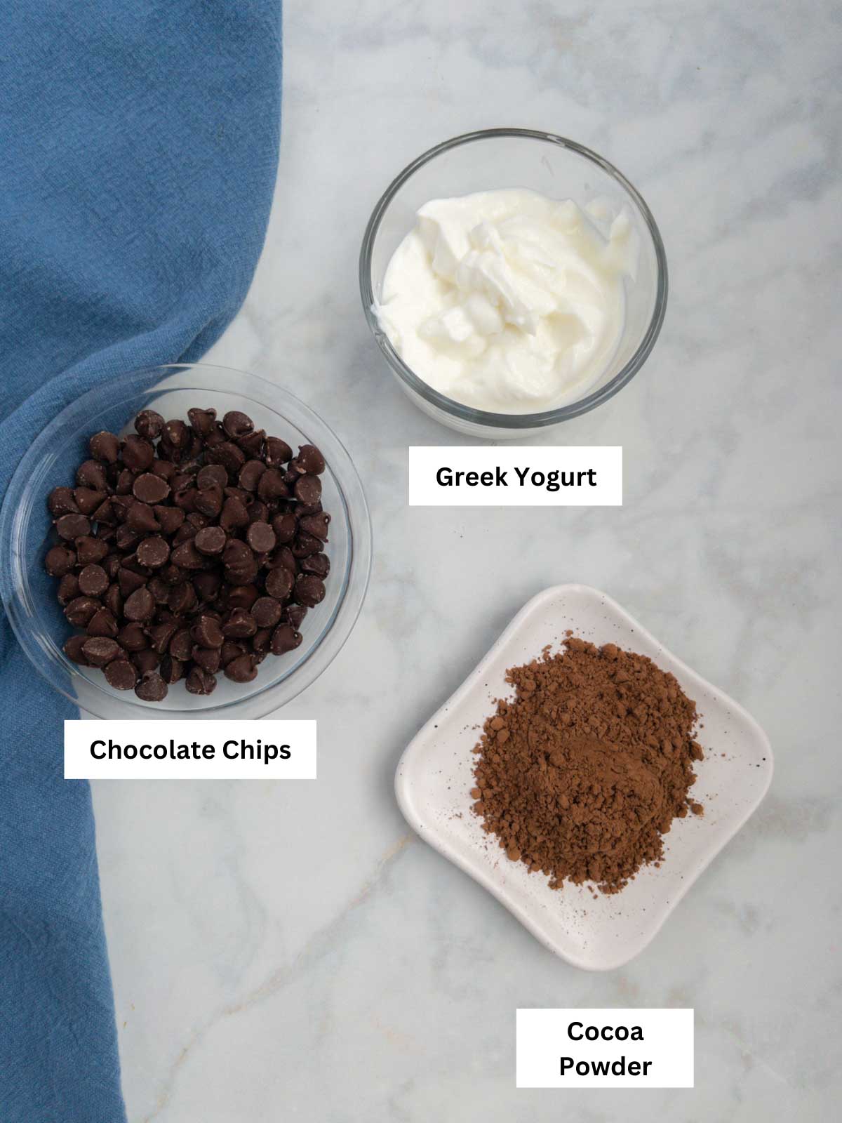 chocolate protein mousse ingredients