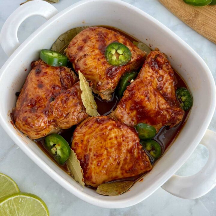 Easy Hot Honey Chicken - Pinch of Wellness