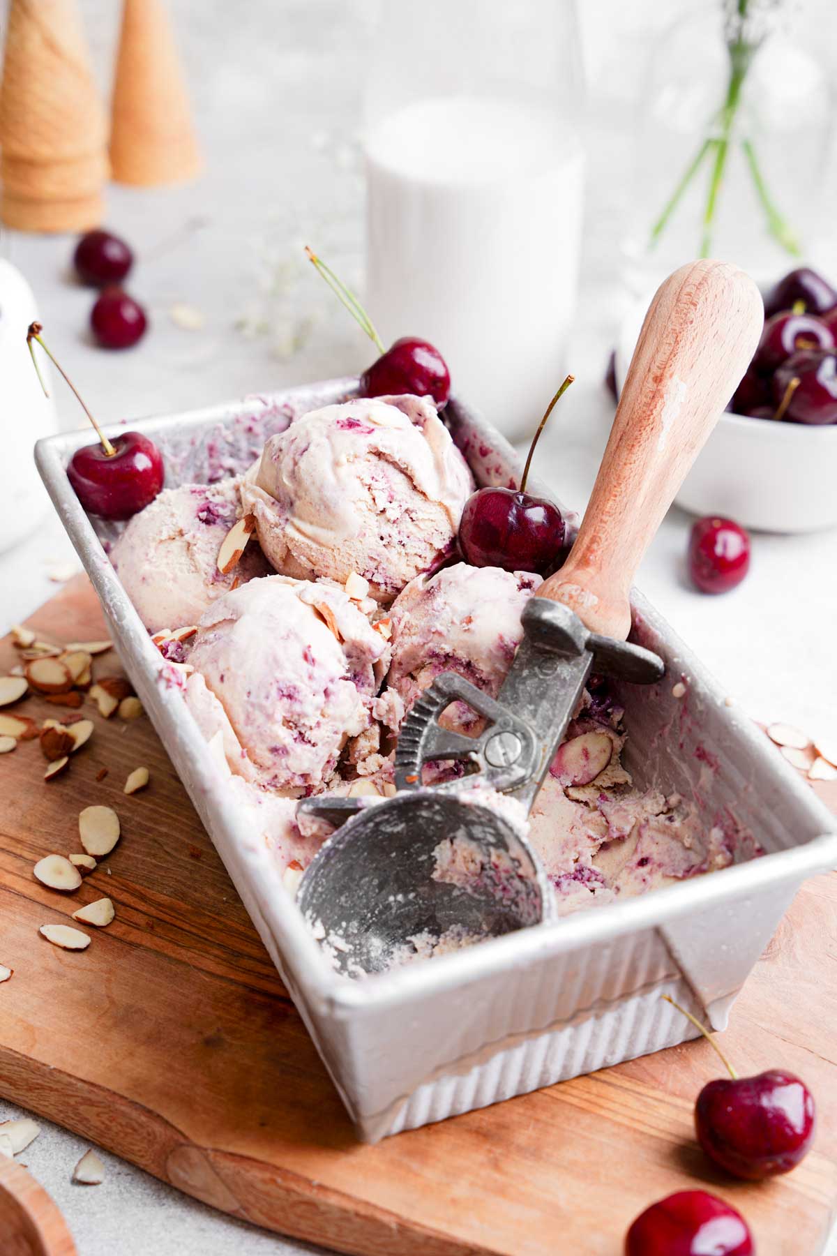 cherry ice cream