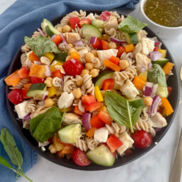 high protein pasta salad