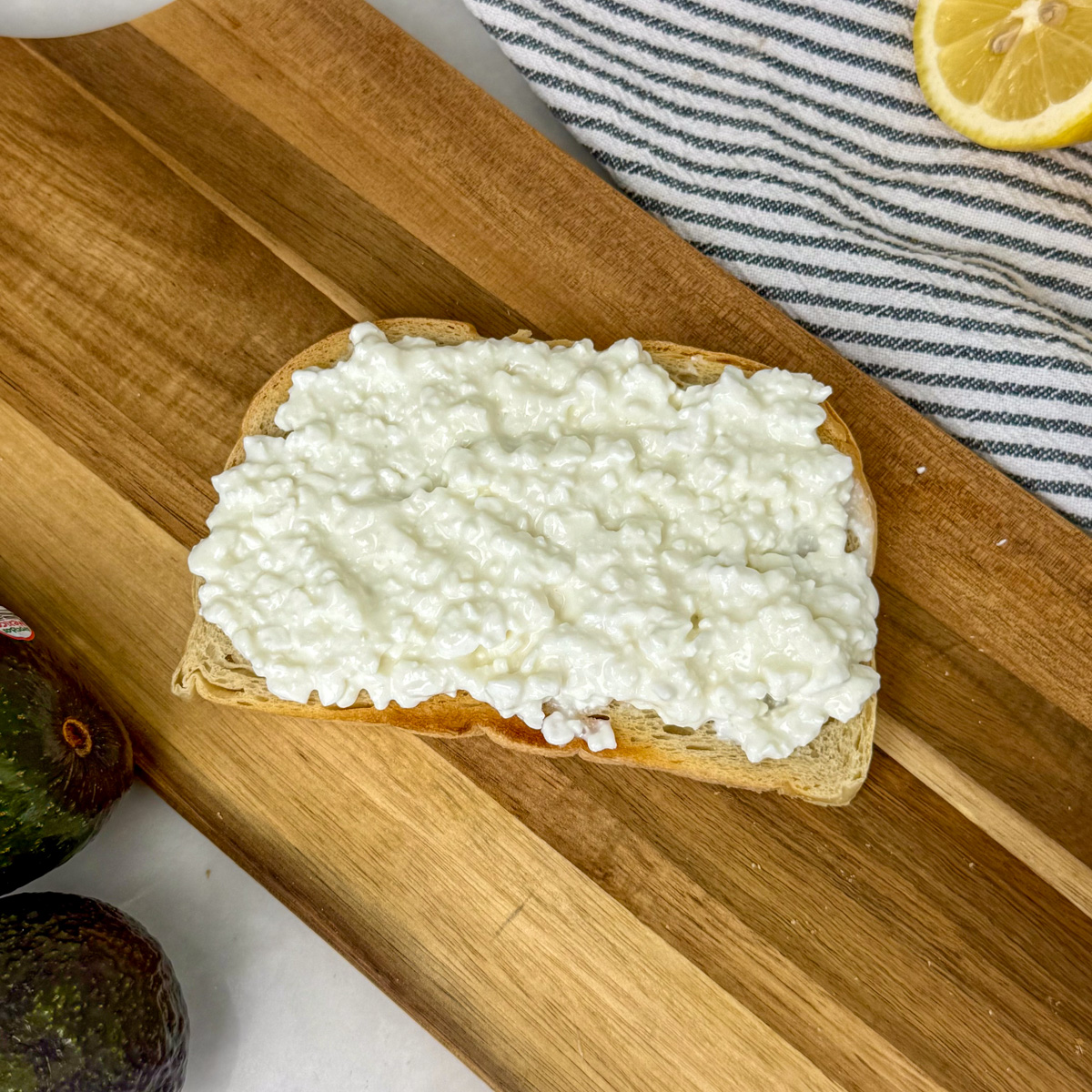 cottage cheese toast