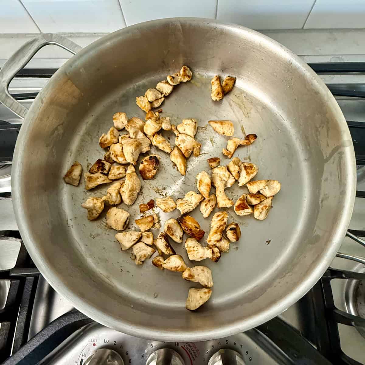 chicken in a skilled